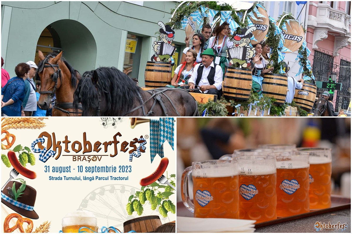 Au rămas 9 zile | Oktoberfest 2023 în Kronstadt (Brasov)